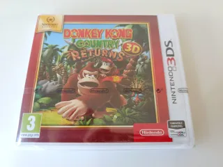 Donkey Kong Country Returns 3D sigillato