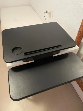 Escritorio Elevable Negro