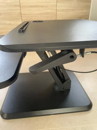 Escritorio Elevable Negro