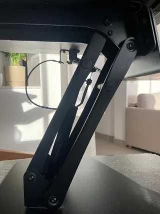 Escritorio Elevable Negro