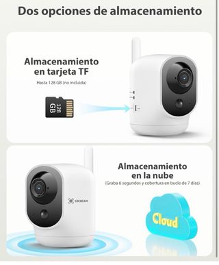 Cámara COCOCAM 4G Batería Interior NUEVO