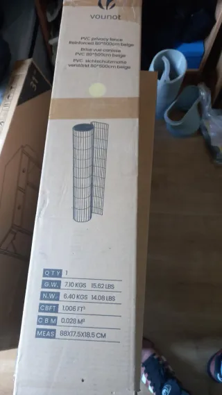 Rollo PVC Vounot Beige 80x500cm