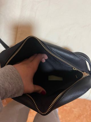 Bolso de hombro con logo GH