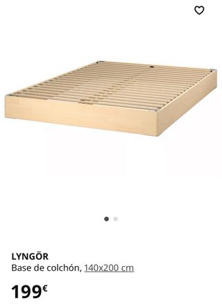 Cama matrimonio LYNGOR IKEA