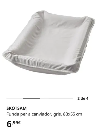 Cambiador Smagora Ikea Blanco