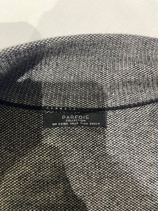 Capa elegante gris talla única