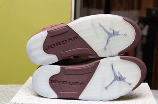 Air Jordan 5 Retro Burgundy Taglia 44.5 DS