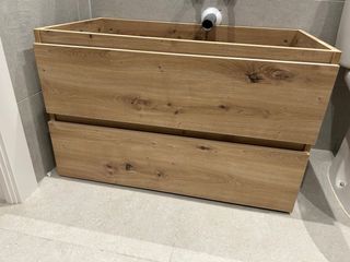 Mobile bagno 80cm rovere