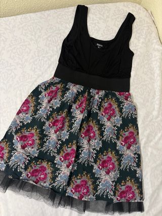 Vestido Blanco floral S