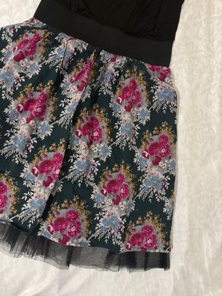 Vestido Blanco floral S