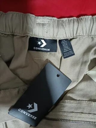 Pantalones Cargo Beige Converse Talla M