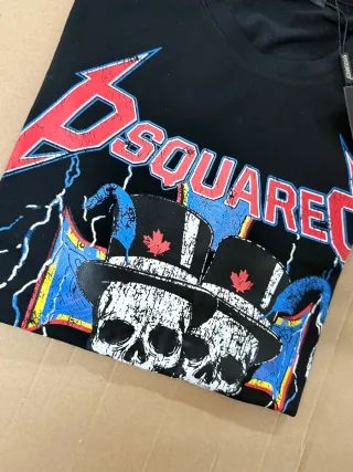 Camiseta DSQUARED2 Negra Hombre