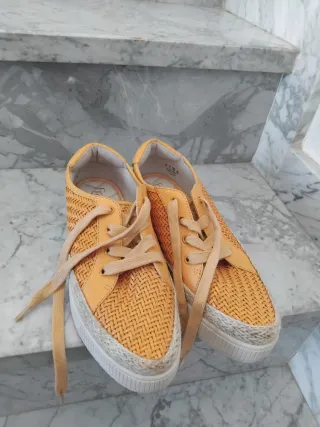 Zapatillas Franco Sarto Naranja/Beige