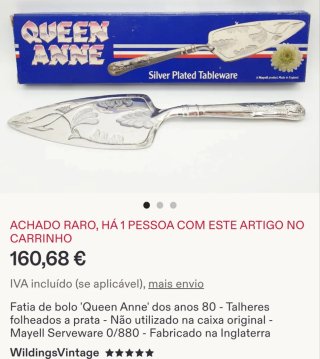 Espátula Queen Anne Prata