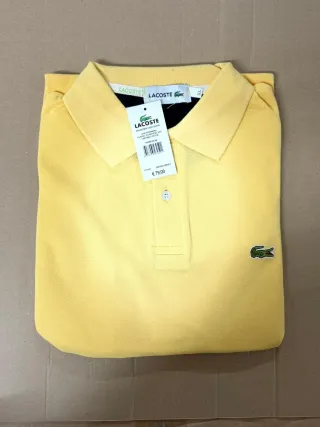 Polo Lacoste Hombre Amarillo Talla XL