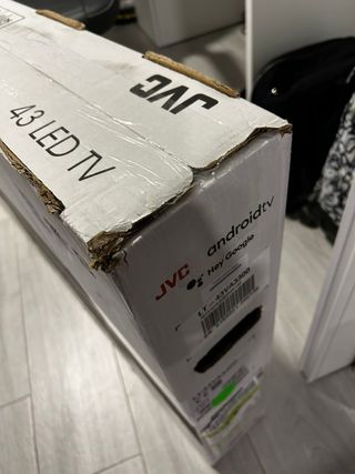 TV JVC 43 pulgadas PRECINTADA!!
