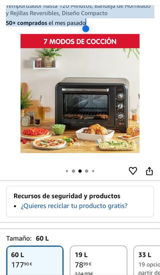 Horno Moulinex Optimo 60L