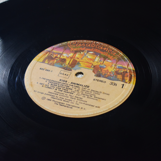 KISS Animalize LP 1984 España 1ª Edición