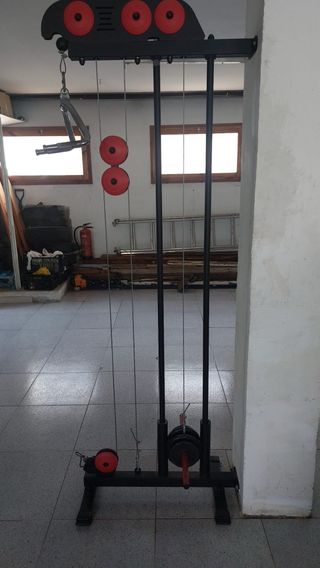 Máquina Polea Pesas Gimnasio