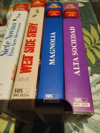 Lote Películas VHS Clásicos y Musicales