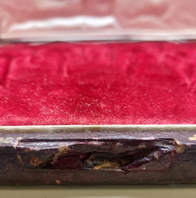 Estuche francés de platería,Belle Époque,1895-1900