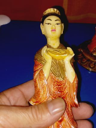 Estatuetas da sorte e sabedorias Figuras asiáticas