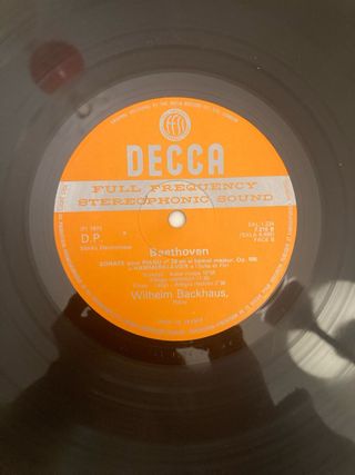 Vinilo Beethoven Sonatas 28 & 29 Backhaus