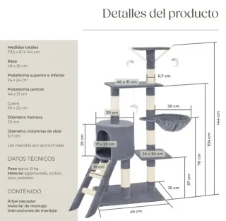 Arbol gato NUEVO SIN ABRIR