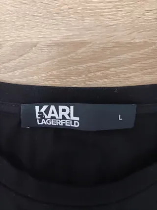 Camiseta Karl Lagerfeld Negra