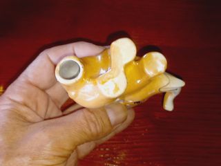 2 Elefantes decorativos em cerâmica