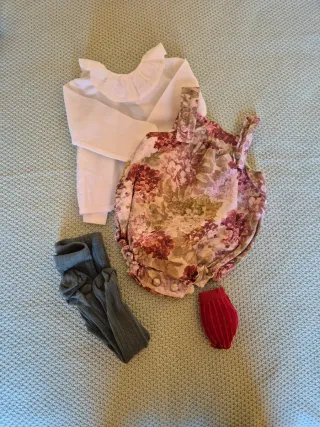 Ranita y camisa Mi Rubito Talla 12 meses