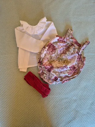 Ranita y camisa Mi Rubito Talla 12 meses