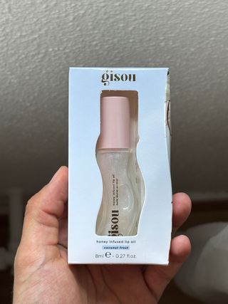 Gisou Honey Infused Lip Oil Coconut Frost