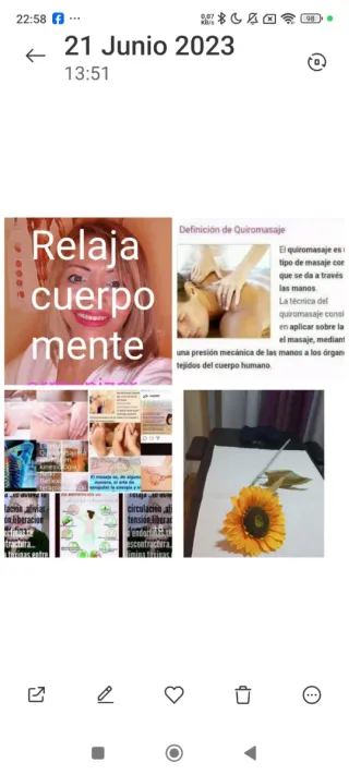 Quiromasajista titulada