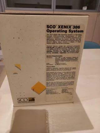SCO XENIX 386 OS 2.3.4 Completo Raro Vintage Unix