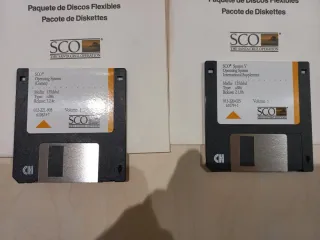 SCO XENIX 386 OS 2.3.4 Completo Raro Vintage Unix