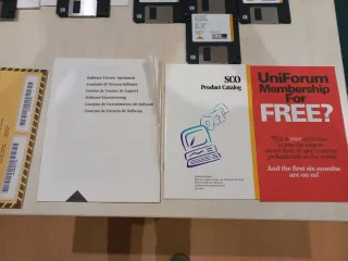 SCO XENIX 386 OS 2.3.4 Completo Raro Vintage Unix