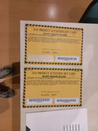 SCO XENIX 386 OS 2.3.4 Completo Raro Vintage Unix