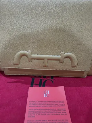 Bolso Carolina Herrera Beige