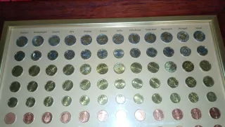 Cuadro Monedas Europa