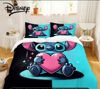 Funda Nórdica Stitch Corazón