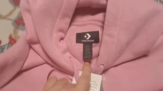 Sudadera Converse All Star Rosa Talla XL