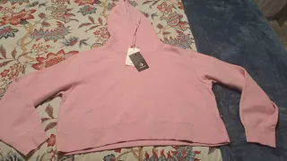 Sudadera Converse All Star Rosa Talla XL