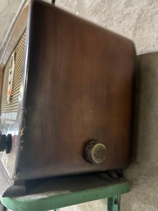 Radio Antigua de válvulas