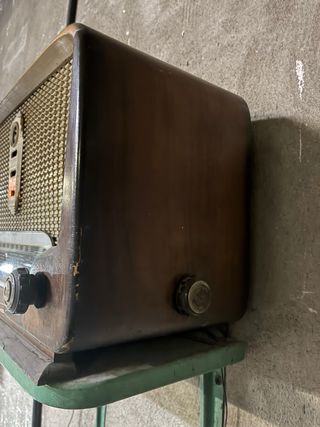 Radio Antigua de válvulas