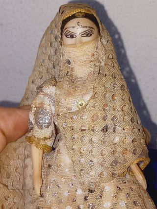 Souvenir Boneca indiana - Anos 80