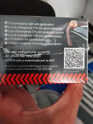 Baliza V16 Geolocalizable ExtraStar