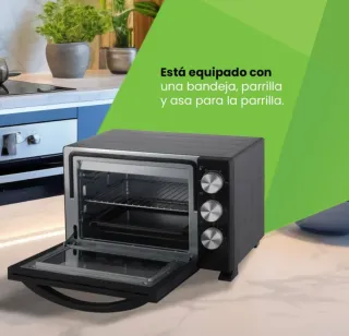 Horno Eléctrico Sobremesa BECKEN Temporizador