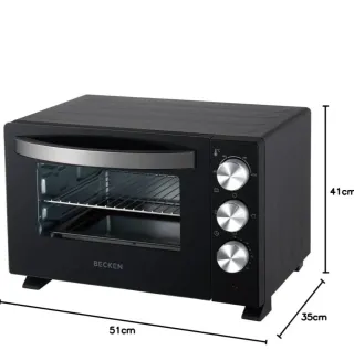 Horno Eléctrico Sobremesa BECKEN Temporizador