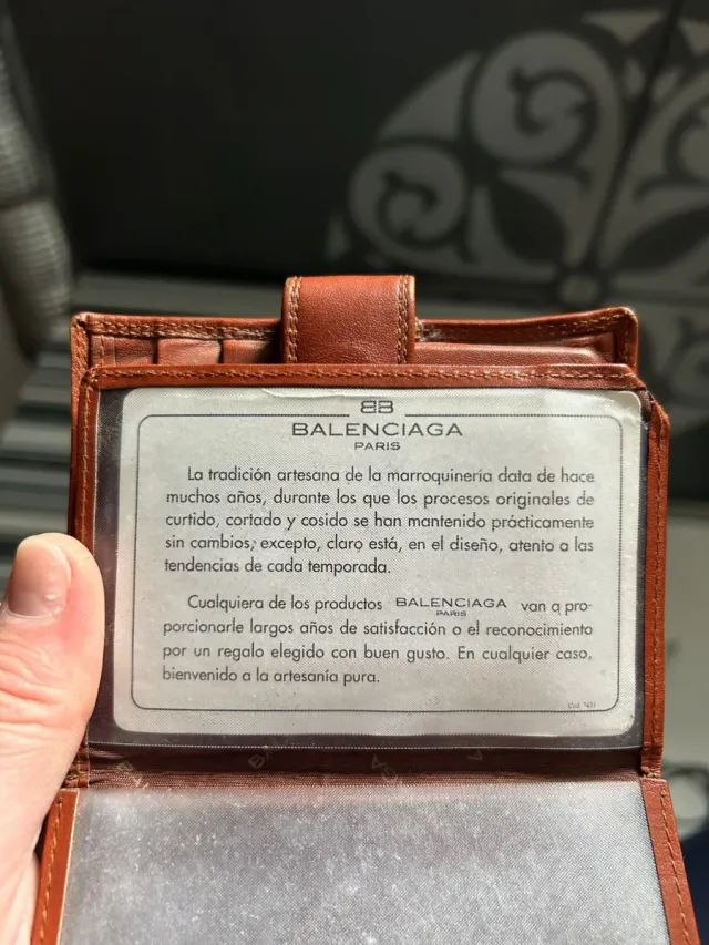 Cartera billetero Balenciaga Paris